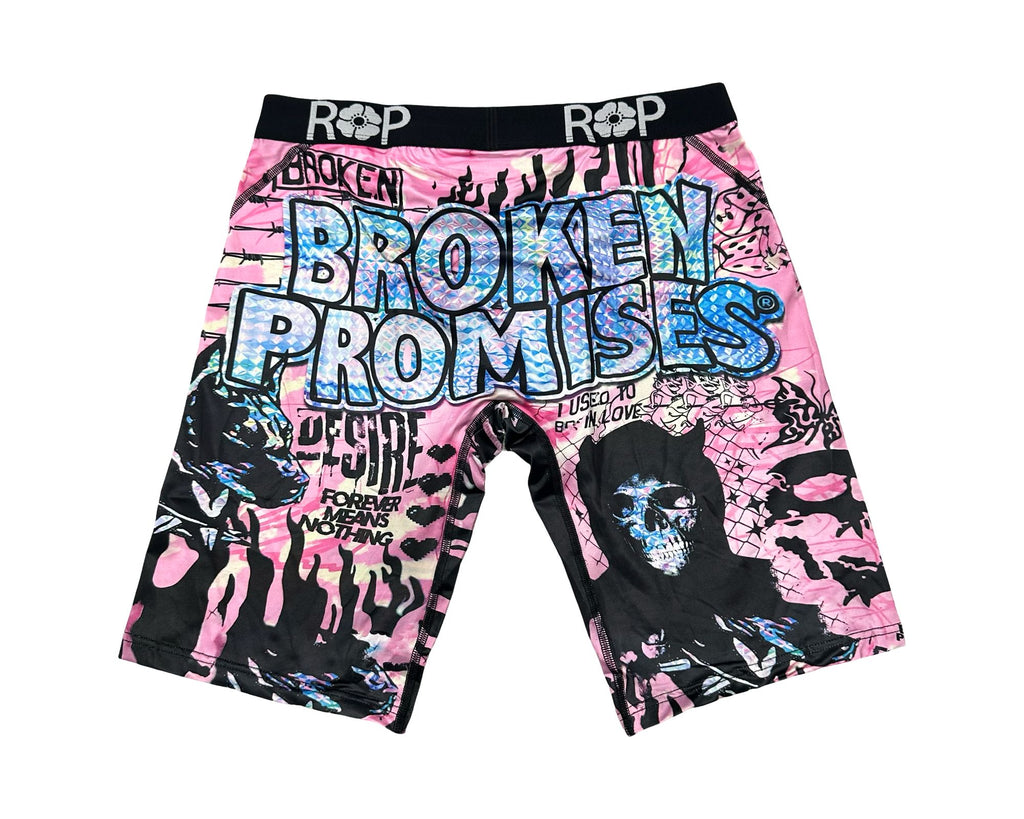 Red Poppy Broken Promises Boxer Briefs - Graphic
