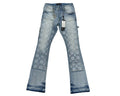 Red Poppy Floral Jeans - Graphic