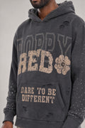 Red Poppy Dare Hoodie - Graphic
