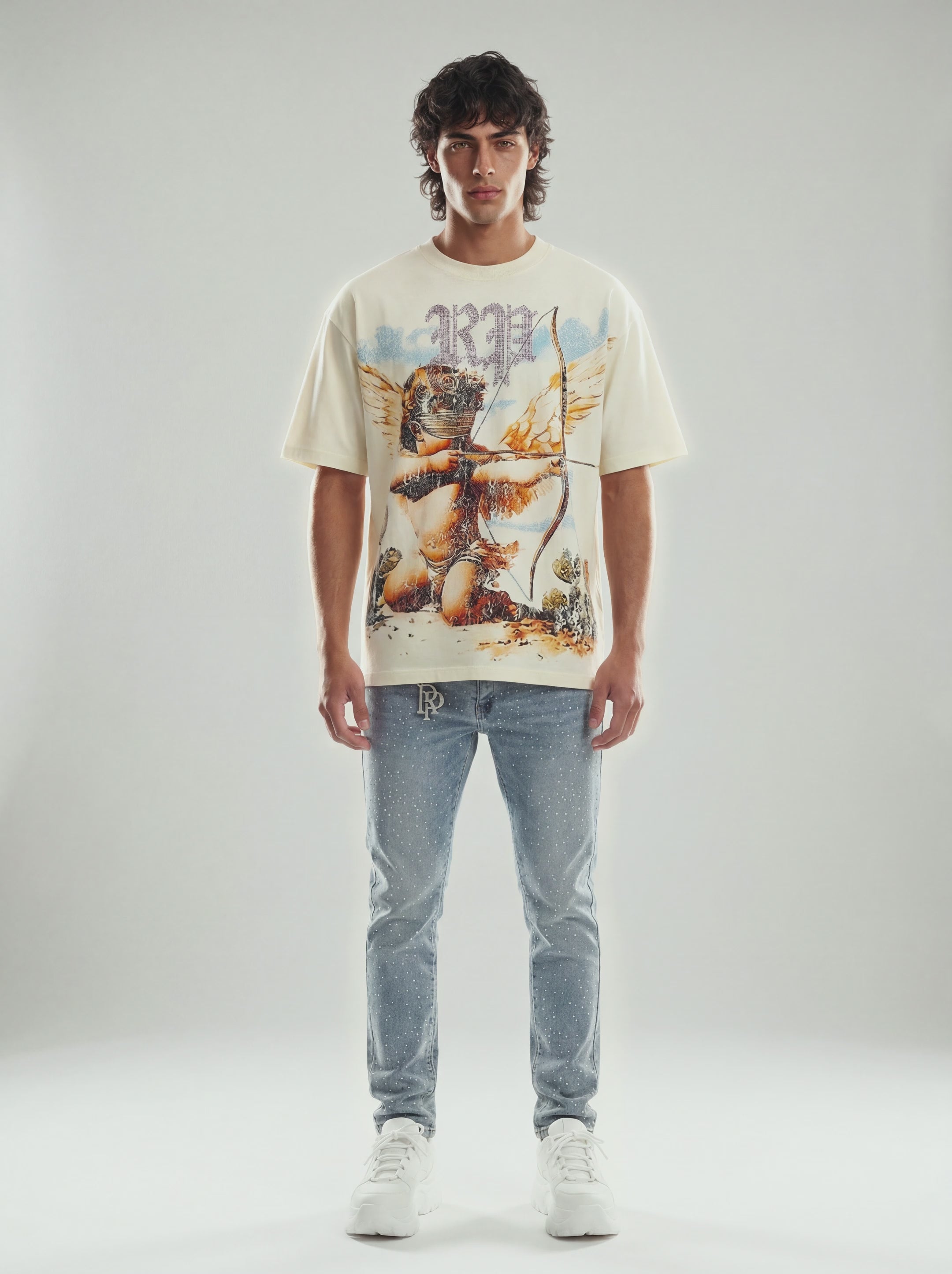 Red Poppy Angel Tee - Graphic